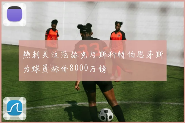 热刺关注范赫克与斯科特伯恩茅斯为球员标价8000万镑